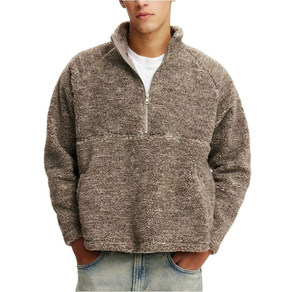Cotton On Mens Teddy Sweatshirt, NWT